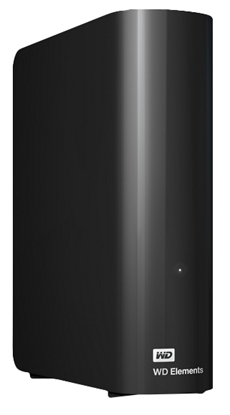 Attēls no Western Digital Elements Desktop 4TB Black