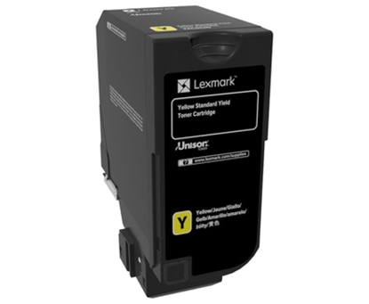 Attēls no Lexmark CS720 toner cartridge 1 pc(s) Original Yellow
