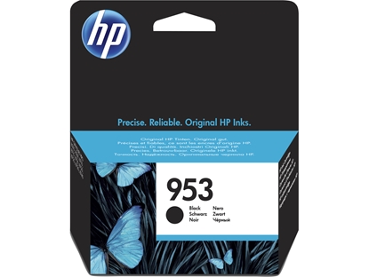 Изображение HP 953 Black Ink Cartridge, 1000 pages, for HP Officejet Pro 8218,8710,8720,8740