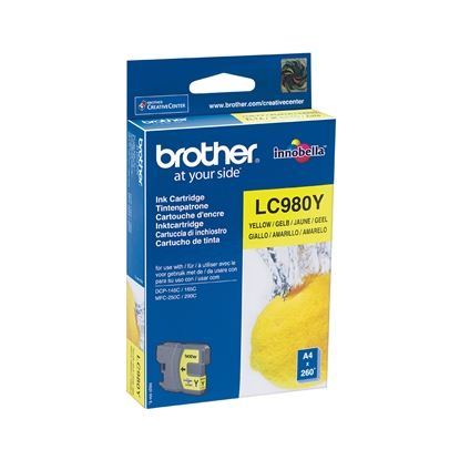 Attēls no Brother LC-980 Y yellow