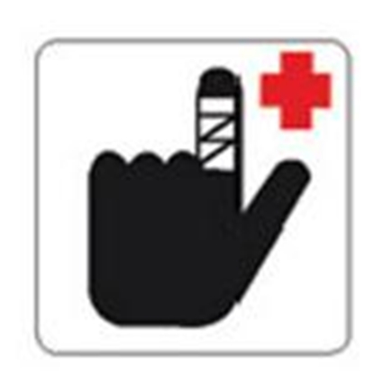 Picture of Uzlīmes "Pirmā palīdzība",  114mmx114mm