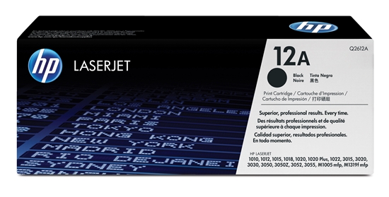 Picture of HP Toner Q 2612 A black 12 A