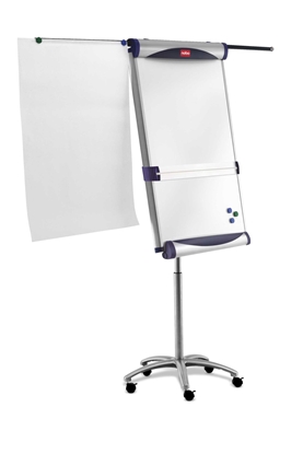 Picture of Nobo Classic Steel Mobile Magnetic Flipchart Easel with Extending Arms