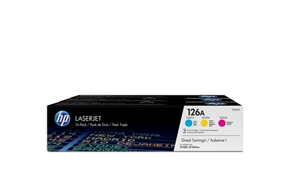 Attēls no HP Toner Multi Pack CF 341 A C/M/Y No. 126 A