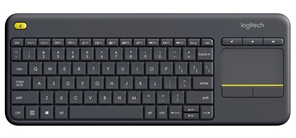 Изображение Klaviatūra Logitech Wireless Touch K400 Plus Black US