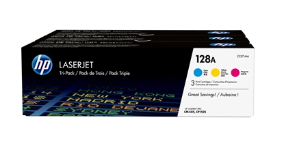 Изображение HP Toner Multi Pack CF 371 AM C/M/Y No. 128 A