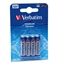 Picture of 1x4 Verbatim Alkaline Battery Micro AAA LR 03