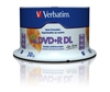 Изображение 1x50 Verbatim DVD+R DL wide pr. 8x Speed, 8,5GB Life Series
