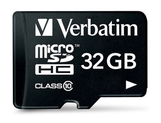 Picture of Verbatim Premium 32 GB MicroSDHC Class 10