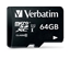 Picture of Verbatim microSDXC          64GB Class 10 UHS-I incl Adapt. 44084