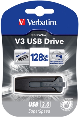 Picture of Verbatim Store n Go V3     128GB USB 3.0 grey               49189