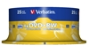 Изображение 1x25 Verbatim DVD+RW 4,7GB 4x Speed, matt silver