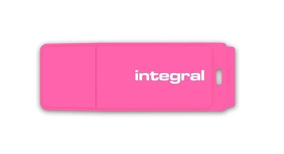 Picture of Integral 32GB USB2.0 DRIVE NEON PINK USB flash drive USB Type-A 2.0