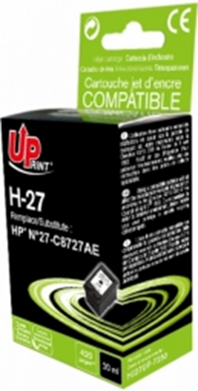 Изображение Tintes kārtridžs UPrint HP 27 Black