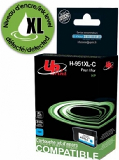 Изображение Tintes kārtridžs UPrint HP 951XLC Cyan