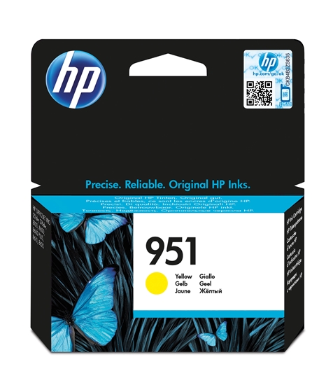 Picture of HP CN 052 AE ink cartridge yellow No. 951