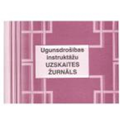 Picture of Ugunsdrošības instruktāžu uzskaites žurnāls A5 48lapas