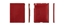 Picture of GRIFFIN Elan Folio Slim for iPad 2 amp; 3 (Red) / Extra-slim, one-piece folio