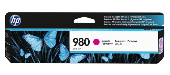 Picture of HP D8J08A ink cartridge magenta No. 980