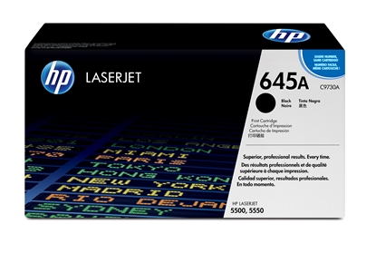 Attēls no HP Toner C 9730 A black    645 A
