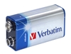 Изображение Verbatim Alkaline battery 9V-Block 6 LR 61           49924