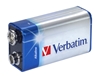 Picture of Verbatim Alkaline battery 9V-Block 6 LR 61           49924