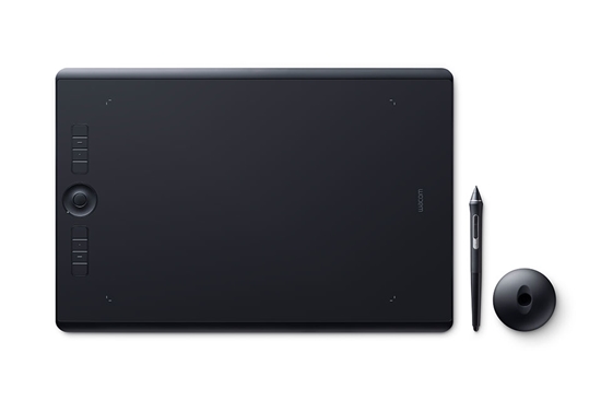 Picture of Wacom Intuos Pro 5080lpi 311 x 216mm USB/Bluetooth Black graphic tablet