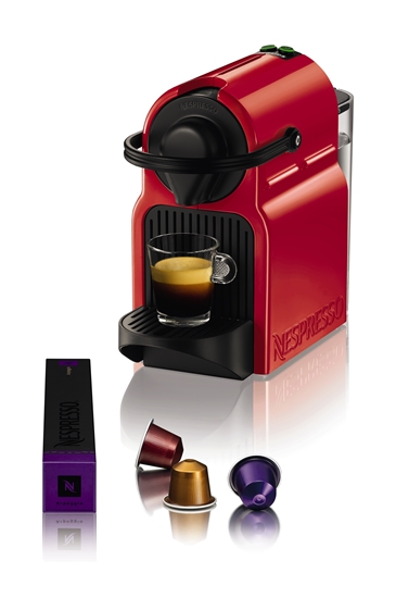 Picture of Nespresso XN 1005 Inissia Coffee Machine Ruby Red by Krups
