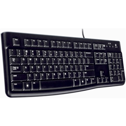Attēls no Klaviatūra Logitech Keyboard K120 USB RU