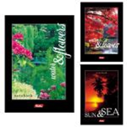 Picture of Bloknots A6/40 lapas rūtiņu ar spirāli Sun & Sea