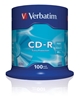 Picture of 1x100 Verbatim Data Life CD-R 80 700MB, 52x Speed, Cake Box