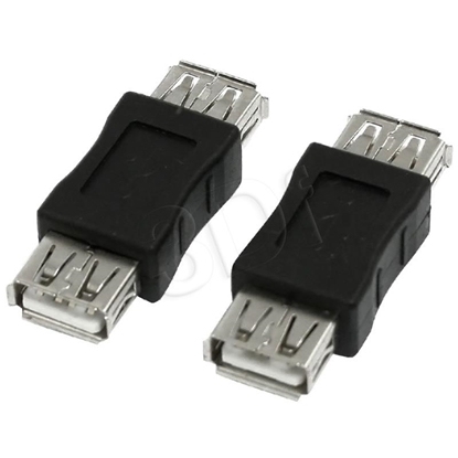 Изображение Adapter USB Akyga USB - USB Czarny  (AK-AD-06)