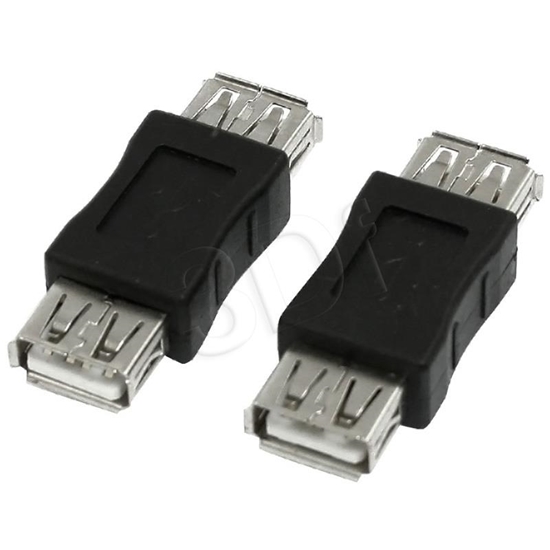 Picture of Adapter USB Akyga USB - USB Czarny  (AK-AD-06)