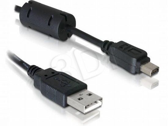 Picture of Delock Cable camera Olympus 12-Pin USB 1m