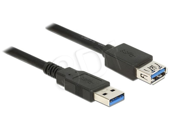 Picture of Delock Extension cable USB 3.0 Type-A male > USB 3.0 Type-A female 3.0 m black
