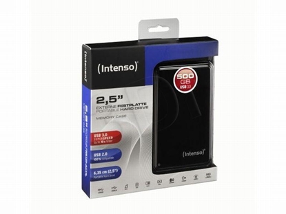 Obrazek Intenso Memory Case        500GB 2,5  USB 3.0 black