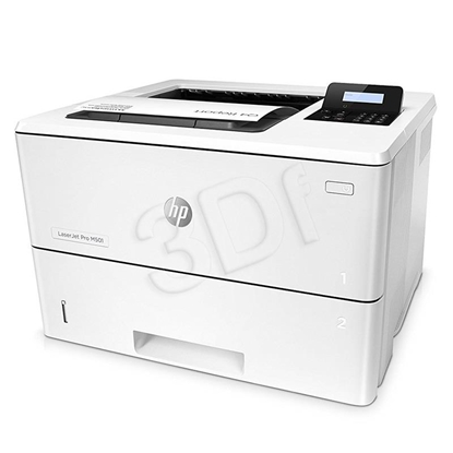 Attēls no HP LaserJet Pro M501dn Printer - A4 Mono Laser, Print, Automatic Document Feeder, Auto-Duplex, LAN, 43ppm, 1500-6000 pages per month (replaces P3015dn)