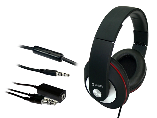 Picture of Sandberg Play'n Go Headset Black