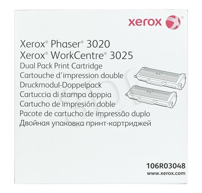 Изображение Phaser 3020 / WorkCentre 3025 Dual Pack Print Cartridge