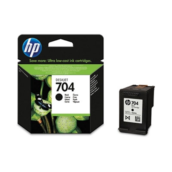 Изображение HP 704 Black Original Ink Advantage Cartridge
