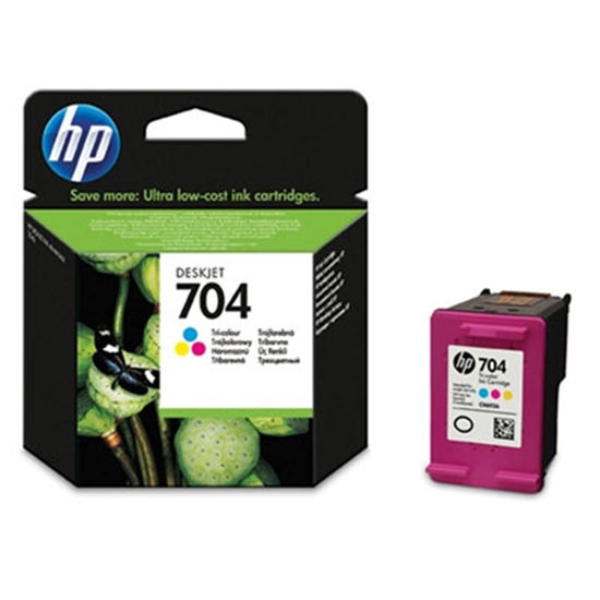 Изображение HP 704 Tri-color Original Ink Advantage Cartridge
