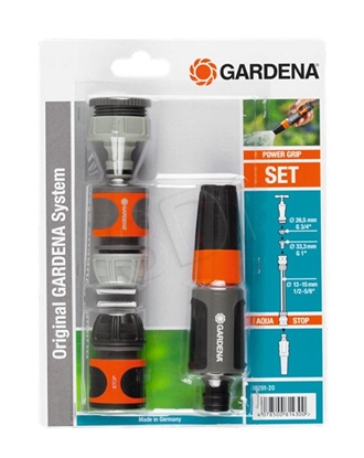 Изображение Gardena System Basic Set 18202/5305, 18215+18213, 18300