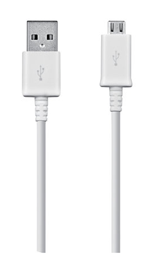 Picture of Samsung ECB-DU4AWE USB cable 1 m USB A Micro-USB B White