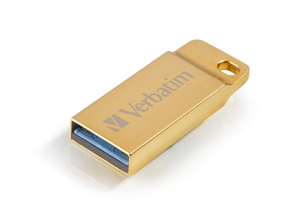 Attēls no Verbatim Metal Executive    64GB USB 3.0 gold