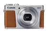 Picture of Canon PowerShot G9 X Mark II 1" Compact camera 20.1 MP CMOS 5472 x 3648 pixels Brown, Silver