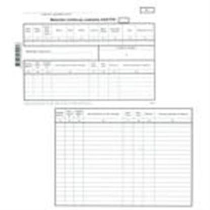 Picture of Materiālu noliktavas uzskaites kartīte,  A5DK,  10 loksnes