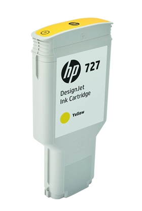 Attēls no HP 727 300-ml Yellow DesignJet Ink Cartridge