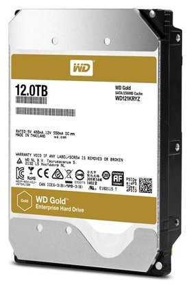 Attēls no Western Digital Gold 3.5" 12000 GB Serial ATA III