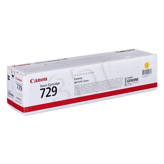 Picture of Canon Toner Cartridge 729 Y yellow