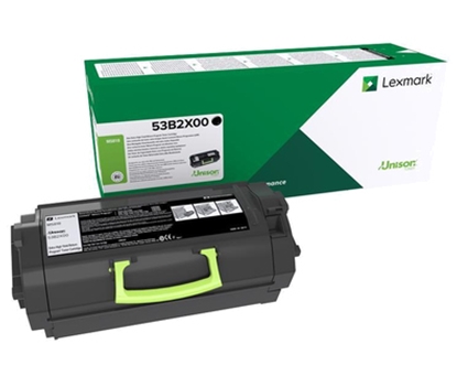 Attēls no Lexmark 53B2X00 toner cartridge 1 pc(s) Original Black